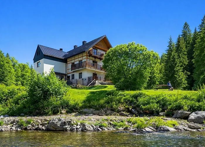 Sowia Nowe Z Zachwycającym Widokiem Na Góry I Potok